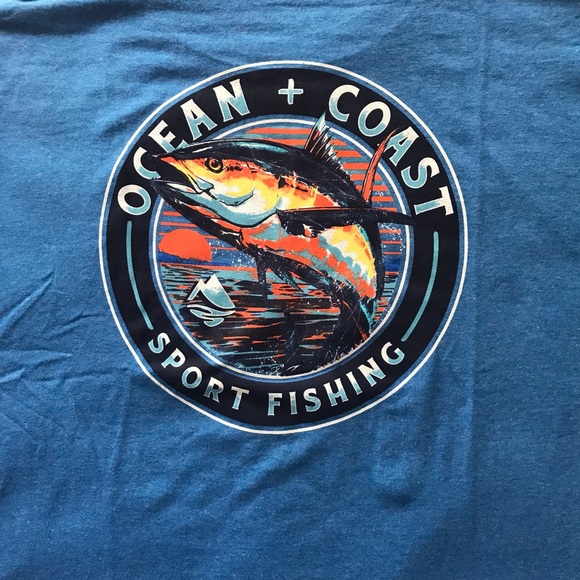 Ocean & Coast Shirts Fishing Tshirt Yellowfin Sport Shirt Poshmark